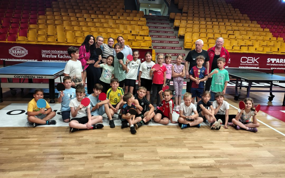 Udział Klubu ATS Stargard w półkoloniach dla dzieci organizowanych przez OSIR