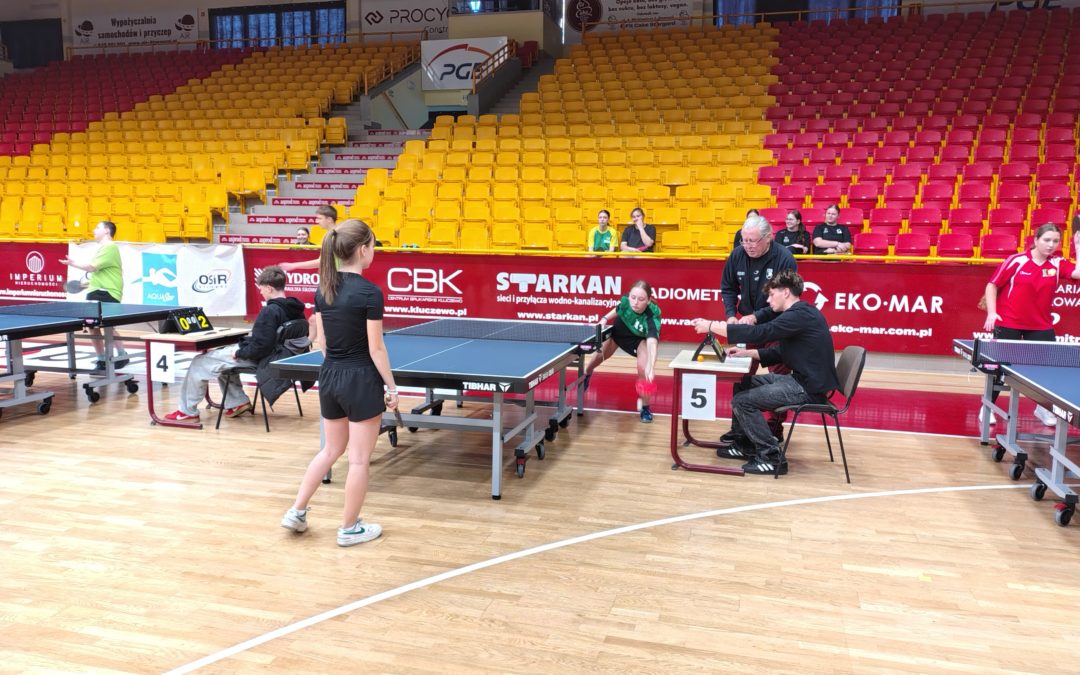 Trzy dni z tenisem stołowym uczniów stargardzkich szkół