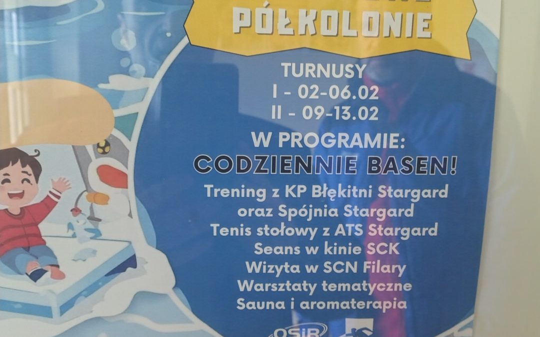 Stargardzkie półkolonie dla dzieci z tenisem stołowym